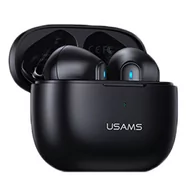 Etui i futerały do telefonów - USAMS NX10 Series - Słuchawki Bluetooth 5.2 TWS + etui ładujące (czarny) - miniaturka - grafika 1