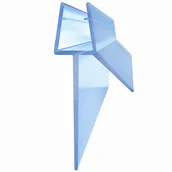 Uszczelki - 60 cm USZCZELKA DO KABINY PRYSZNICOWEJ DRZWI PARAWANU DOLNA OKAPNIK 4 5 6mm 0,6 metra - miniaturka - grafika 1