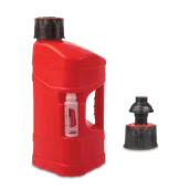Kanistry - Kanister Polisport ProOctane 10L + 100ml Mikser Przezroczysty Czerwony - miniaturka - grafika 1