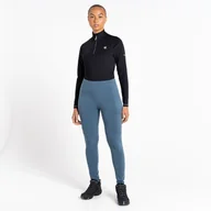 Spodnie damskie - Dare 2b - Damskie Legginsy Melodic Lite Niebieski, Rozmiar: 34R - miniaturka - grafika 1