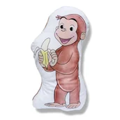 Kołdry i poduszki dla dzieci - Poduszka małpka George maskotka małpka przytulanka Ciekawski George - miniaturka - grafika 1