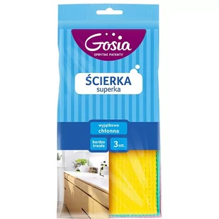 GOSIA Ścierka kuchenna superka 3 sztuki - Ręczniki papierowe - miniaturka - grafika 1