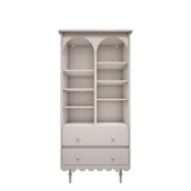 Szafy i szafki dla dzieci - Regał biały babushka wysoki - miniaturka - grafika 1