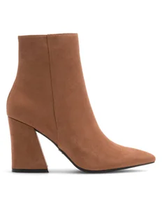 Nine West Botki SATI 13196A Brązowy - Botki damskie - miniaturka - grafika 1