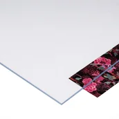 Płyty meblowe - Szkło z polistyrenu 2 mm gładka przejrzysta 100 x 200 cm Robelit - miniaturka - grafika 1