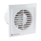 Wentylatory łazienkowe - Wentylator osiowy 125 mm z wyłącznikiem czasowym biały - miniaturka - grafika 1