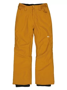 Quiksilver Spodnie narciarskie "Estate" w kolorze musztardowym - Spodnie narciarskie - miniaturka - grafika 1