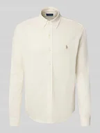 Koszule męskie - Koszula casualowa o kroju regular fit z kołnierzykiem typu button down - miniaturka - grafika 1