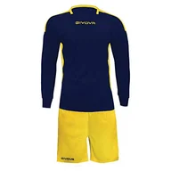 Zestawy damskiej odzieży sportowej - Givova KITC64 L Blu-Giallo - miniaturka - grafika 1