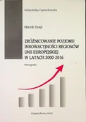 Historia świata - Zróżnicowanie Poziomu Innowacyjności Regionów Unii - miniaturka - grafika 1