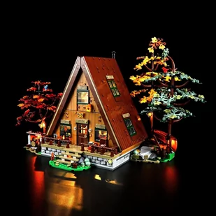 Zestaw oświetlenia LED do Lego Chatka w kształcie litery A 21338 Ideas - Klocki - miniaturka - grafika 1