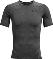 Koszulki męskie - Under Armour Koszulka męska UA HG Armour Comp SS szara r. XXL 1361518-090 - miniaturka - grafika 1