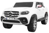Pojazdy elektryczne dla dzieci - Auto na akumulator Mercedes Benz X-Class Biały - miniaturka - grafika 1