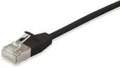 Kable miedziane - Equip kabel sieciowy czarny 1,5 m Cat6a F/FTP FFTP 606175 - miniaturka - grafika 1