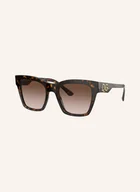 Okulary przeciwsłoneczne - Dolce & Gabbana Okulary Przeciwsłoneczne dg4384 braun - DOLCE & GABBANA - miniaturka - grafika 1