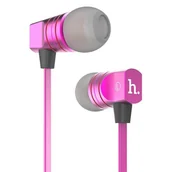 Słuchawki - Hoco EPV02 In-Ear Stereo Headset hot pink - miniaturka - grafika 1