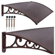 Daszki nad drzwi - GOCKOWIAK Daszek Beno 80 x 150 cm Brązowy - miniaturka - grafika 1