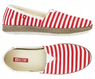 Espadryle damskie - ESPADRYLE damskie BIG STAR wsuwane FF276028 40 - miniaturka - grafika 1