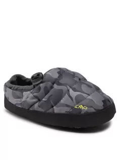 Buty dla chłopców - CMP Kapcie Kids Lyinx Slipper 31Q4674 Czarny - grafika 1