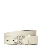 Paski - Calvin Klein Pasek Damski K60K612289 Biały - miniaturka - grafika 1