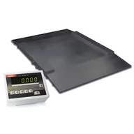 Wagi specjalistyczne - AXIS 4BA300NA-A, 300kg, 0,1kg, 860x1000mmm - waga najazdowa lakierowana, dwa najazdy - miniaturka - grafika 1