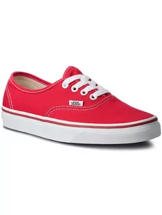 Vans Tenisówki Authentic VN000EE3RED Czerwony - Trampki męskie - miniaturka - grafika 1