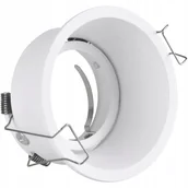 Oprawy, klosze i abażury - Polux Oczko podtynkowe ruchome KOLDING 1x8W GU10 315489 białe 315489 - miniaturka - grafika 1