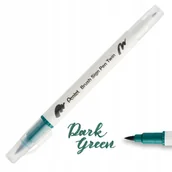 Kredki, ołówki, pastele i pisaki - Pisak PENTEL Brush Sign Pen Twin SESW30 c. zieleń - miniaturka - grafika 1