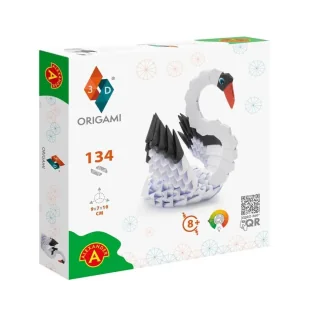 Origami 3D - Łabędź ALEX - Alexander - Zabawki kreatywne - miniaturka - grafika 1