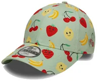 Czapki damskie - Czapka dziecięca NEW ERA Fruit Pastel 9FORTY zielona 4-6 lat - miniaturka - grafika 1