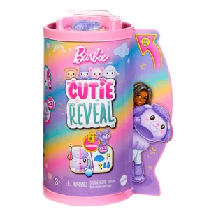 Barbie, Lalka Słodkie stylizacje Cutie Reveal Chelsea Pudelek HKR20 - Lalki dla dziewczynek - miniaturka - grafika 2