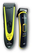 Maszynki do strzyżenia - GA.MA GC542 + GT527 0.8-24 mm melna/dzeltena - Matu griezamas masinas komplekts - miniaturka - grafika 1