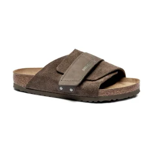 Birkenstock Skórzane klapki Kyoto EVA - Klapki i japonki męskie - miniaturka - grafika 1