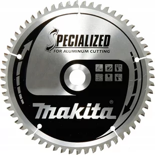 Makita B-33261 piła tarczowa do cięcia aluminium 190x30 mm 60 zębów Specialized - Tarcze do pił - miniaturka - grafika 1