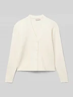 Swetry dla dziewczynek - Kurtka z dzianiny o kroju regular fit z mieszanki wiskozy model ‘MANDY’ - miniaturka - grafika 1