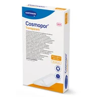 Apteczki i materiały opatrunkowe - Cosmopor Transparent, przezroczysty opatrunek foliowy z warstwą chłonną, sterylny, 10 x 20 cm, 15 sztuk - miniaturka - grafika 1