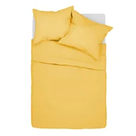 Pościel - Spod Igły i Nitki, Pościel bawełniana 220x200 cm, musztardowa jednobarwna Simply - miniaturka - grafika 1