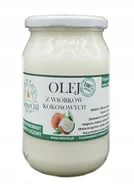 Zdrowa żywność - Olej kokosowy z wiórków PREMIUM 900ml NaturOil - miniaturka - grafika 1