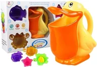 Zabawki do kąpieli - Zabawka do kąpieli Pelikan foremki zwierzątka Leantoys - zabawka - miniaturka - grafika 1