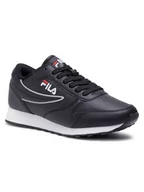 Sneakersy damskie - Fila Sneakersy Orbit Low Wmn 1010308.25Y Czarny - miniaturka - grafika 1