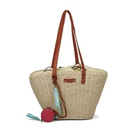 Torebki damskie - GIOSEPPO Damska torba Glenic, naturalna, 53 x 20,5 x 30, naturalny - miniaturka - grafika 1