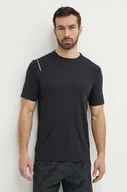 Koszulki męskie - Reebok t-shirt treningowy Certified Athlete+ kolor czarny gładki 100075753 - miniaturka - grafika 1