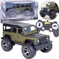 Zabawki zdalnie sterowane - Auto Zdalnie sterowane Terenowy Duży Land Rover Defender 110 pilot RC0689 - miniaturka - grafika 1