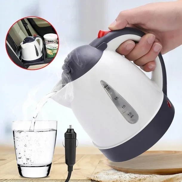 Przenośny 1000ml 12v Podróżny Samochodowy Czajnik, Czajnik Elektryczny