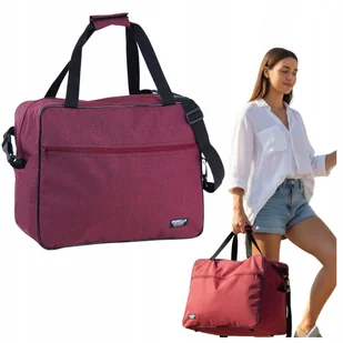 Torba do samolotu bagaż podręczny 40x30x20 kabinowa Ryanair Wizzair - Akcesoria podróżnicze Torba do samolotu bagaż podręczny 40x30x20 kabinowa Ryanair Wizzair - Akcesoria podróżnicze - miniaturka - grafika 1