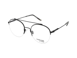 Calvin Klein CK19144F 008 - Okulary korekcyjne, oprawki, szkła - miniaturka - grafika 3