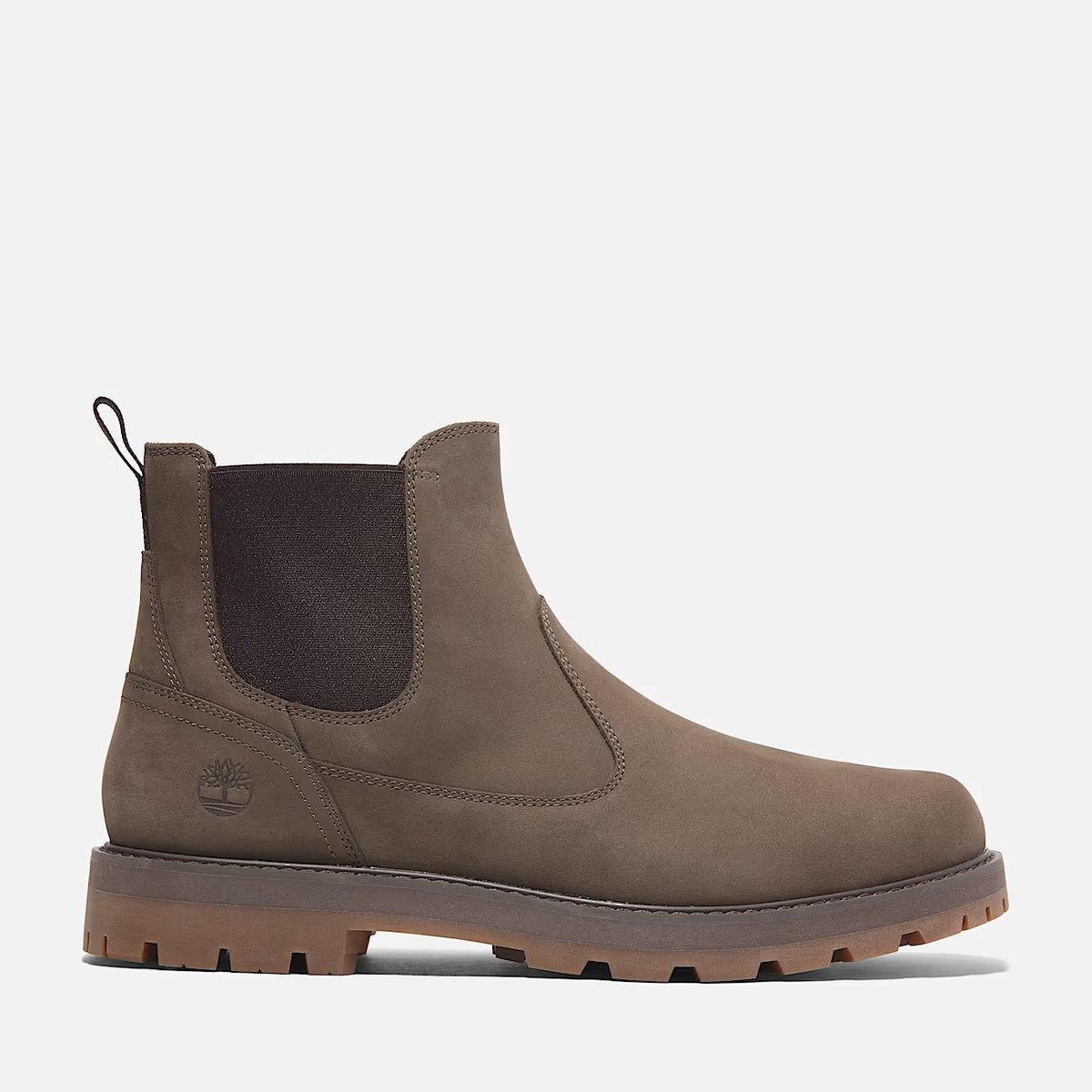 tronchetto e stivaletto mężczyzna timberland tb0a6a4wem51 - britton road mid chelsea medium brown