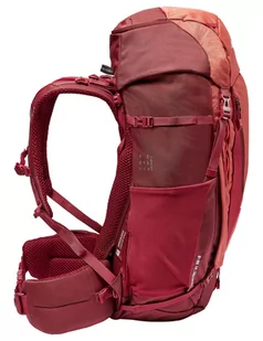 Damski plecak turystyczny Vaude Asymmetric 38+8 czerwony - Torebki damskie - miniaturka - grafika 2