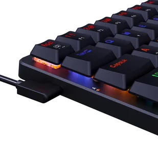 Redragon K615-R Elise Wired Rabinbow LED czarna - Klawiatury - miniaturka - grafika 6
