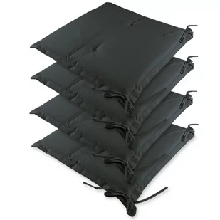 Zestaw 4 poduszek do siedzenia Sydney Anthracite - Poduszki ogrodowe Zestaw 4 poduszek do siedzenia Sydney Anthracite - Poduszki ogrodowe - miniaturka - grafika 1